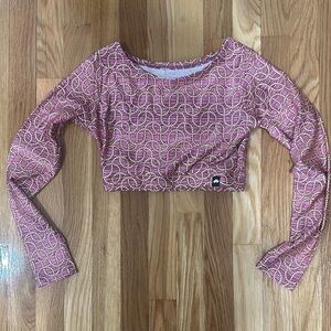 Booty by Brabants long sleeve crop top